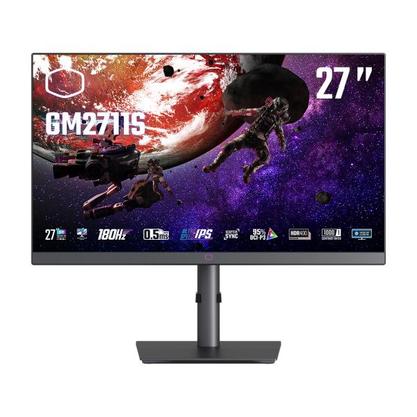 MONITOR MASTER COOLER 27 LED IPS 16:9 QHD 0.5 MS 180HZ, PIVOT, DP/HDMI, MULTIMEDIA, GM2711S [CMI-GM2711S-EK] 