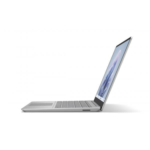 Microsoft Surface Laptop Go 3 Notebook 31.5 cm (12.4") Touchscreen Intel Core i5 i5-1235U 8 GB LPDDR5-SDRAM 128 GB Flash Wi-Fi 6 (802.11ax) Windows 11 Pro Platinum [XJD-00010] 