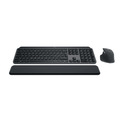 Logitech MX Keys S Combo teclado Ratón incluido RF inalámbrico + Bluetooth QWERTY Italiano Grafito [920-011609]