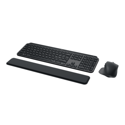 Logitech MX Keys S Combo teclado Ratón incluido RF inalámbrico + Bluetooth QWERTY Italiano Grafito [920-011609]