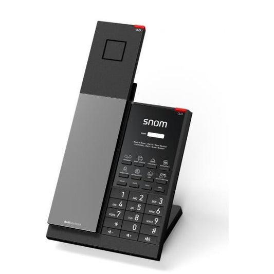 Snom Hospitality Phone HD351W - 1-Line WiFi SIP, cornetta senza fili DECT (PSU included) 00007009 [00007009]