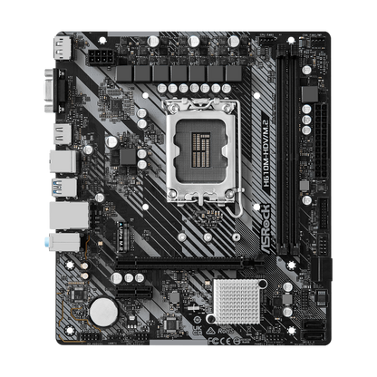 ASROCK MB H610, H610M-HDV/M.2 R.0, LGA 1700, 2DDR4, M2, MATX [H610M-HDV/M.2 R2.0]