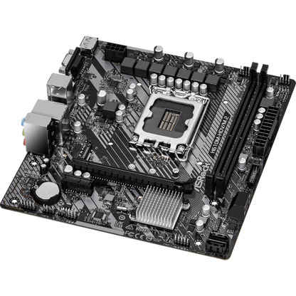 ASROCK MB H610, H610M-HDV/M.2 R.0, LGA 1700, 2DDR4, M2, MATX [H610M-HDV/M.2 R2.0]