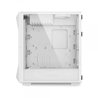 SHARKOON CASE REV300 FULL-TOWER, SIDE GLASS WHITE [REV300 WHITE]