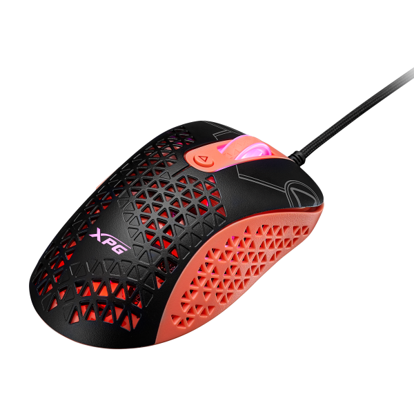 ADATA XPG GAMING MOUSE SLINGSHOT MERA ED. RGB ULTRA LIGHT 73g PMW 3360 12,0 [SLINGSHOT-BKOGCWW]