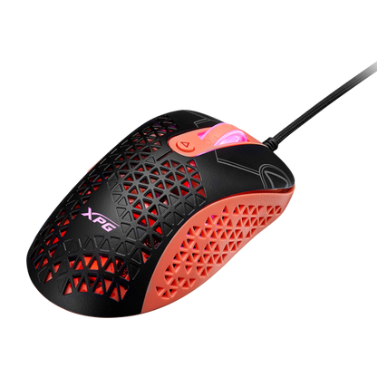 ADATA XPG GAMING MOUSE SLINGSHOT MERA ED. RGB ULTRA LIGHT 73g PMW 3360 12,0 [SLINGSHOT-BKOGCWW]