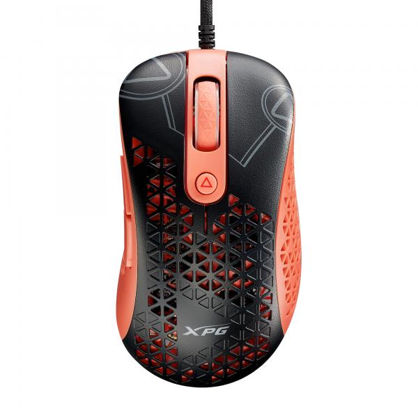 ADATA XPG GAMING MOUSE SLINGSHOT MERA ED. RGB ULTRA LIGHT 73g PMW 3360 12,0 [SLINGSHOT-BKOGCWW]