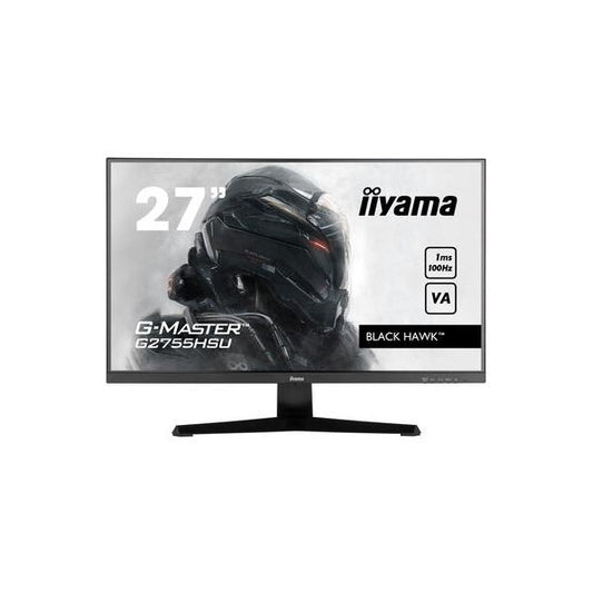 Iiyama G-Master Black Hawk 27 inch - Full HD VA LED Gaming Monitor - 1920x1080 - 100Hz [G2755HSU-B1]