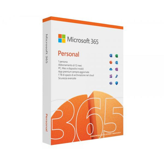 MICROSOFT 365 PERSONAL ITA SUBS 1 YR 1 USER [QQ2-01746]