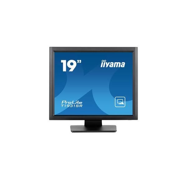 iiyama ProLite T1931SR-B1S Monitor PC 48,3 cm (19") 1280 x 1024 Pixel SXGA LCD Touch screen Nero [T1931SR-B1S]
