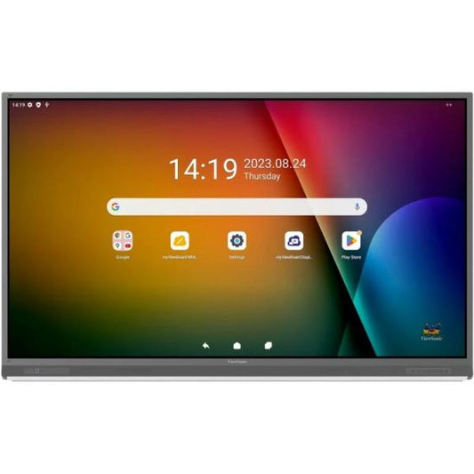 Viewsonic ViewBoard 52serie touchscreen - 86inch - 4K - Android 13.0 - IR 400 nits - 2x20W + sub 20W + array mic - 8/64GB [IFP8652-2F]