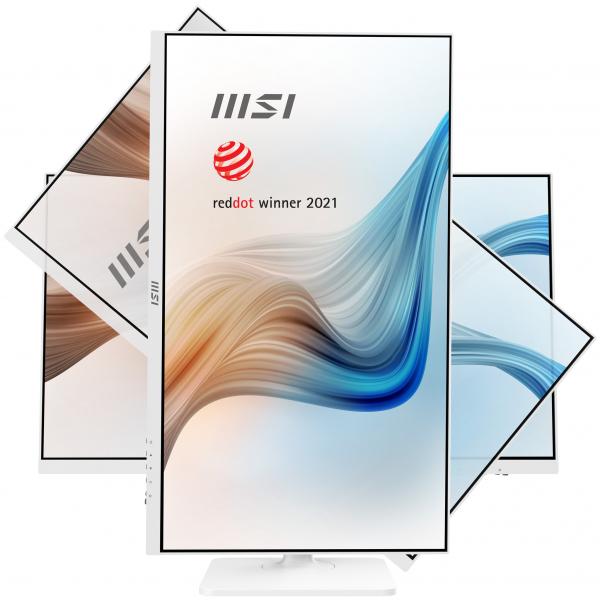 MSI MONITOR 27 LED IPS 16:9 2560X1440, 1MS 100HZ, 400CDM, PIVOT, DP/HDMI, USB-C, MULTIMEDIALE, DEMO PROGRAM MSI [MODERN MD272QXP]