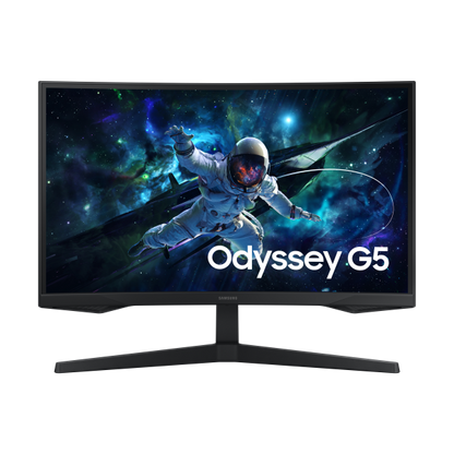 Samsung Monitor Gaming Odyssey G5 - G55C da 27'' QHD Curvo [LS27CG552EUXEN]