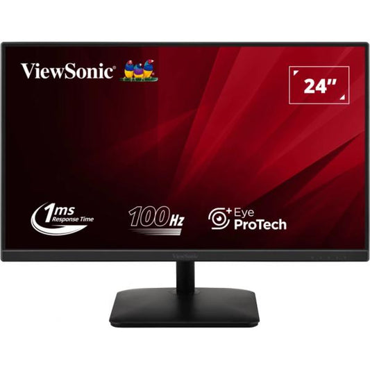 Viewsonic VA2408-MHDB Monitor para PC 61 cm (24") 1920 x 1080 Pixeles Full HD LED Negro [VA2408-MHDB] 