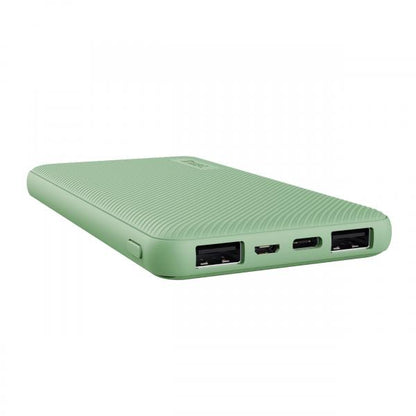 Trust 25029 Lithium Ion portable battery 10000 mAh Green [25029]