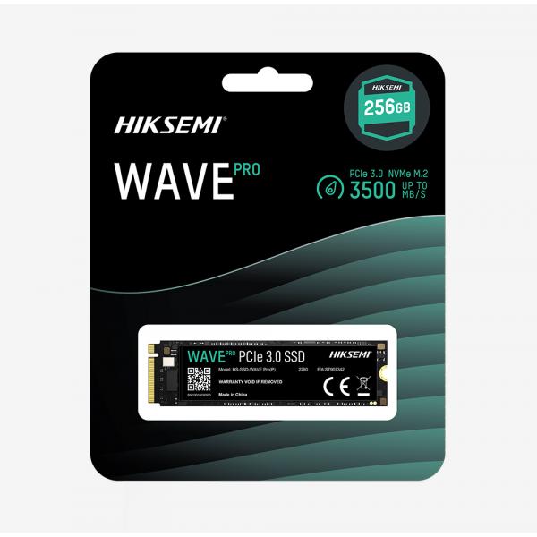 HIKVISION HIKSEMI SSD INTERNO E3000 256GB M.2 PCIE R/W 3230/1200 GEN 3X4 [HS-SSD-WAVE PRO 256G]