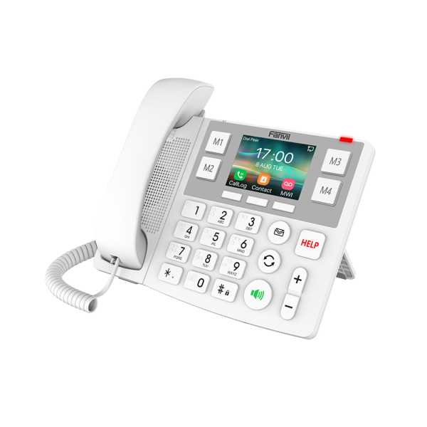 FAN-X305 - Telefono IP PoE per persone anziane e ipovedenti - Alimentatore non incluso FAN-X305 [FAN-X305]