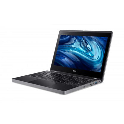 Acer TravelMate Spin B3 TMB311RN-33-TCO-C37C Ibrido (2 in 1) 29,5 cm (11.6") Touch screen Full HD Intel N N100 4 GB DDR5-SDRAM 128 GB SSD Wi-Fi 6 (802.11ax) Windows 11 Pro Education Nero [NX.VZKET.004]