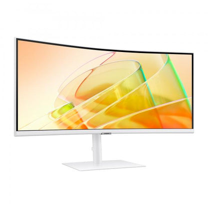 Samsung LS34C650TAU Monitor para PC 86,4 cm (34") 3440 x 1440 Pixeles 4K Ultra HD LED Blanco [LS34C650TAUXEN] 