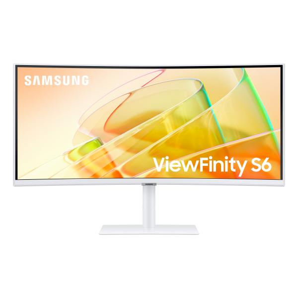 Samsung LS34C650TAU Monitor PC 86,4 cm (34") 3440 x 1440 Pixel 4K Ultra HD LED Bianco [LS34C650TAUXEN]