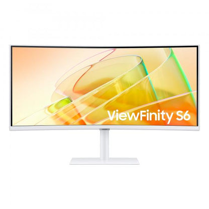 Samsung LS34C650TAU Monitor PC 86,4 cm (34") 3440 x 1440 Pixel 4K Ultra HD LED Bianco [LS34C650TAUXEN]