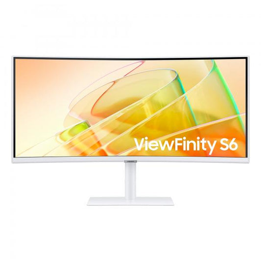 Samsung LS34C650TAU Monitor para PC 86,4 cm (34") 3440 x 1440 Pixeles 4K Ultra HD LED Blanco [LS34C650TAUXEN] 