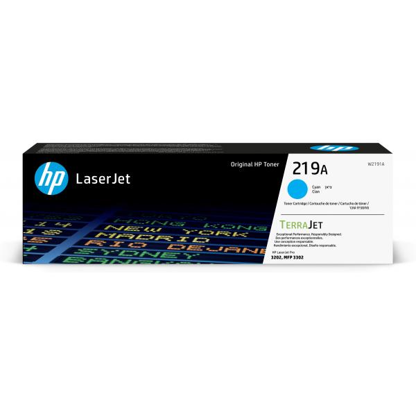 HP Cartuccia toner ciano originale LaserJet 219A [W2191A]