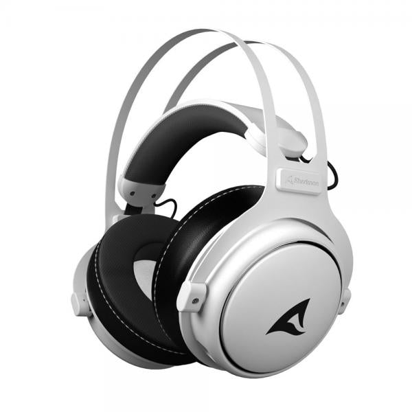 Sharkoon Skiller SGH50 Auriculares con cable Auriculares Gaming Negro, Blanco [SKILLERSGH50WHITE] 