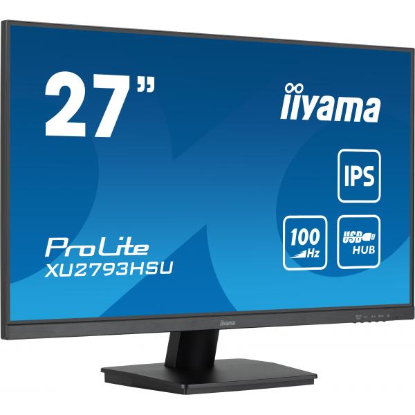 iiyama ProLite Monitor PC 68,6 cm (27") 1920 x 1080 Pixel Full HD LED Nero [XU2793HSU-B6]