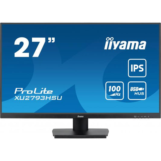 Iiyama ProLite 27 inch - Full HD IPS LED Monitor - 1920x1080 [XU2793HSU-B6]