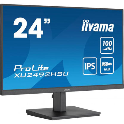 iiyama ProLite Monitor para PC 60,5 cm (23.8") 1920 x 1080 Pixeles Full HD LED Negro [XU2492HSU-B6] 