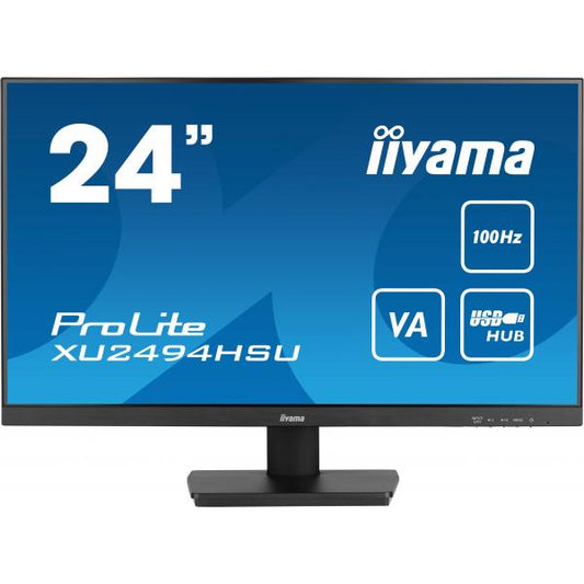 iiyama ProLite Monitor PC 60,5 cm (23.8") 1920 x 1080 Pixel Full HD LED Nero [XU2494HSU-B6]
