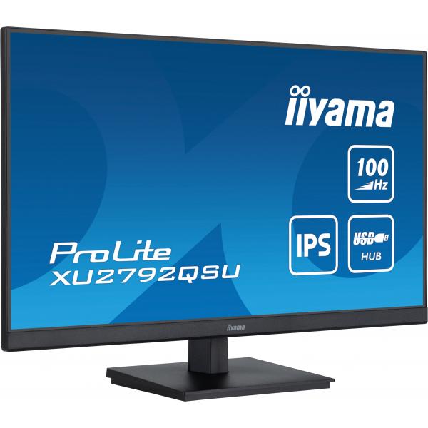 Iiyama ProLite 27 inch - Quad HD IPS LED Monitor - 2560x1440 [XU2792QSU-B6]