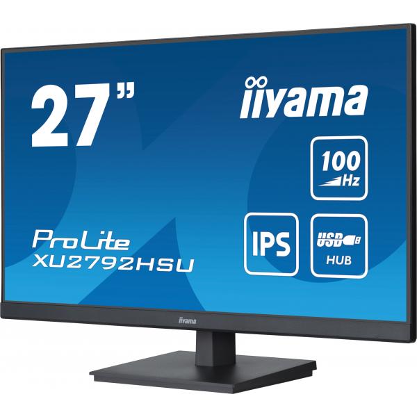 iiyama ProLite Monitor PC 68,6 cm (27") 1920 x 1080 Pixel Full HD LED Nero [XU2792HSU-B6]