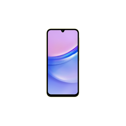 Samsung Galaxy A15 16,5 cm (6.5") Dual SIM ibrida Android 14 4G USB tipo-C 4 GB 128 GB 5000 mAh Giallo [SM-A155FZYDEUE]