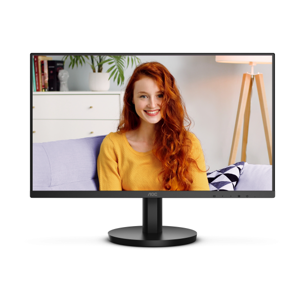 AOC MONITOR 23,8 LED VA FHD 16:9 250 CDM, 100HZ, VGA/HDMI, MULTIMEDIALE [24B3HMA2]