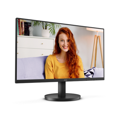 AOC MONITOR 23,8 LED VA FHD 16:9 250 CDM, 100HZ, VGA/HDMI, MULTIMEDIALE [24B3HMA2]