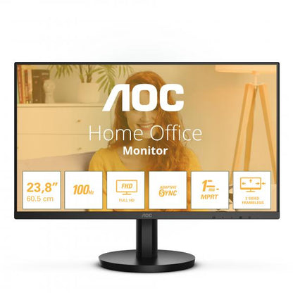 AOC 24B3HMA2 Monitor PC 60,5 cm (23.8") 1920 x 1080 Pixel Full HD LED Nero [24B3HMA2]