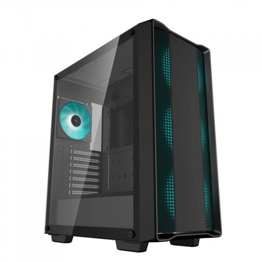 DEEPCOOL CASE MID TOWER CC560 V2 BLK 3+1x120 LED VENTILADOR TG [R-CC560-BKGAA4-G-2] 