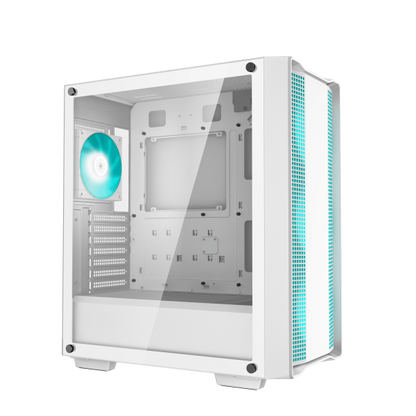 DEEPCOOL CASE MID TOWER CC560 V2 BLANCO 3+1x120 LED VENTILADOR TG [R-CC560-WHGAA4-G-2] 