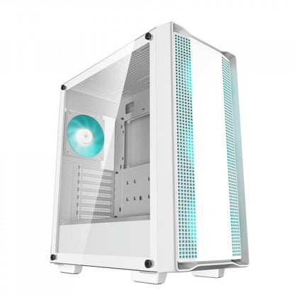 DEEPCOOL CASE MID TOWER CC560 V2 BLANCO 3+1x120 LED VENTILADOR TG [R-CC560-WHGAA4-G-2] 