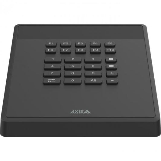 AXIS TU9003 Keypad permette di navigare rapidamente tra aree di lavoro, telecamere, visualizzazioni e preimpostazioni PTZ. 02476-001 [02476-001]