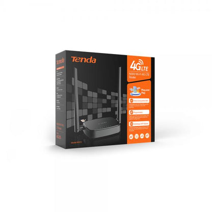 Tenda 4G05 Router inalámbrico Fast Ethernet Banda única (2,4 GHz) Negro [4G05]