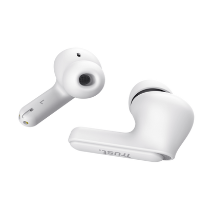 Trust Yavi True Wireless Stereo (TWS) In-ear Music and Calls USB type-C Bluetooth White [25172] 