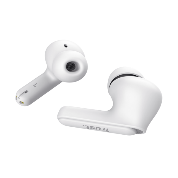 Trust Yavi True Wireless Stereo (TWS) In-ear Music and Calls USB type-C Bluetooth White [25172] 