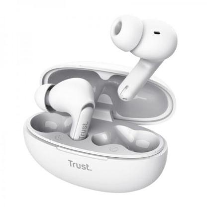 Trust Yavi Auricolare True Wireless Stereo (TWS) In-ear Musica e Chiamate USB tipo-C Bluetooth Bianco [25172]