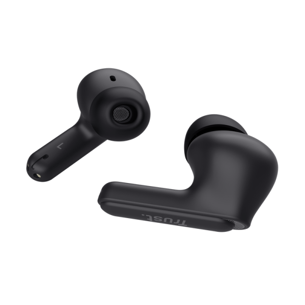 Trust Yavi True Wireless Stereo (TWS) In-ear Music and Calls USB Type-C Bluetooth Headset Black [25296] 