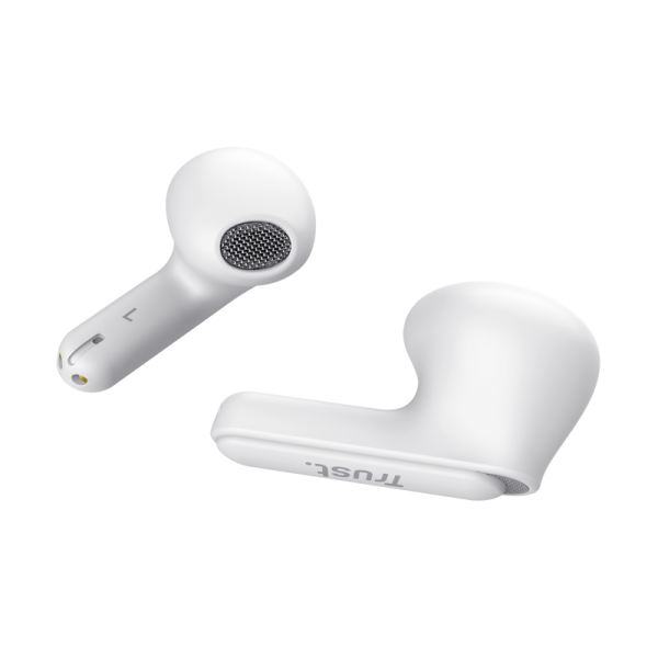 Trust Yavi True Wireless Stereo (TWS) In-ear Music and Calls USB type-C Bluetooth White [25173] 