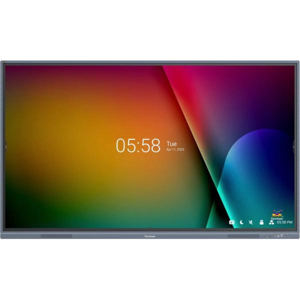 Viewsonic ViewBoard 33serie touchscreen - 86inch - 4K - Android 11.0 - 350 nits - incl. camera/mic - 2x18W - 8/64GB [IFP8633-G]