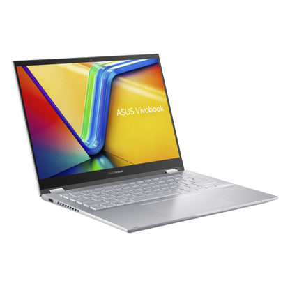 ASUS VivoBook S 14 Flip TP3402VA-LZ325W Ibrido (2 in 1) 35,6 cm (14") Touch screen WUXGA Intel Core i5 i5-1335U 8 GB DDR4-SDRAM 512 GB SSD Wi-Fi 6E (802.11ax) Windows 11 Home Argento [TP3402VA-LZ325W]